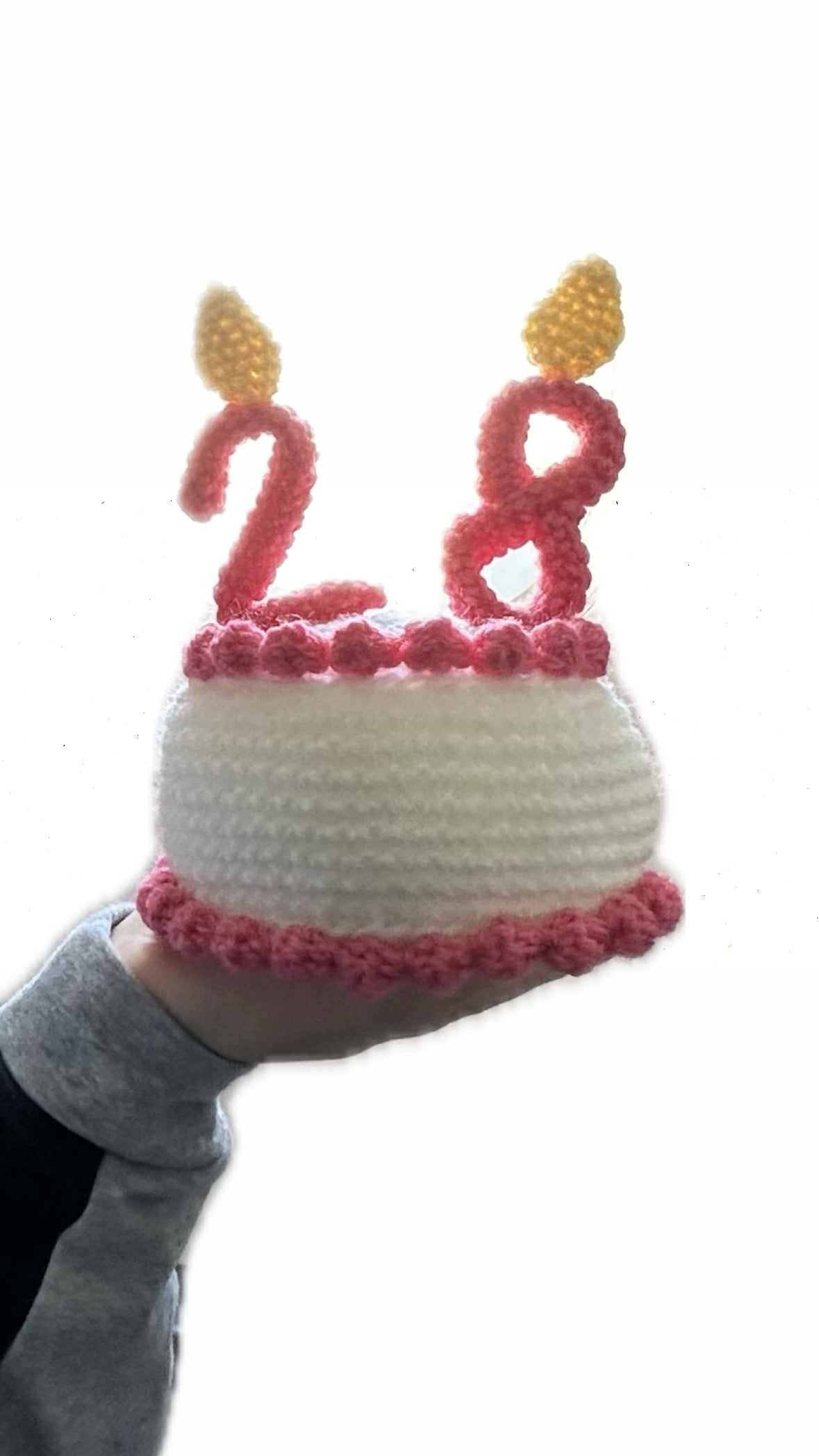 Crochet Birthday Cake