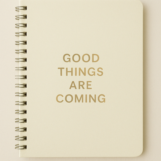 Good Things are Coming Note Book