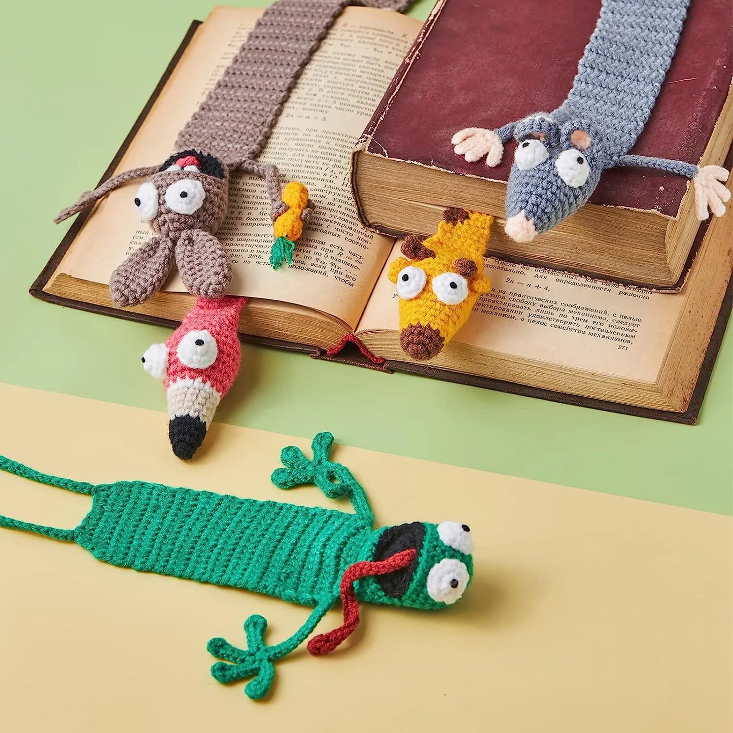 Crochet Animal Bookmark